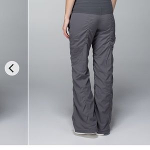 Lululemon dance studio pants 2 ll lined grey light liner lined